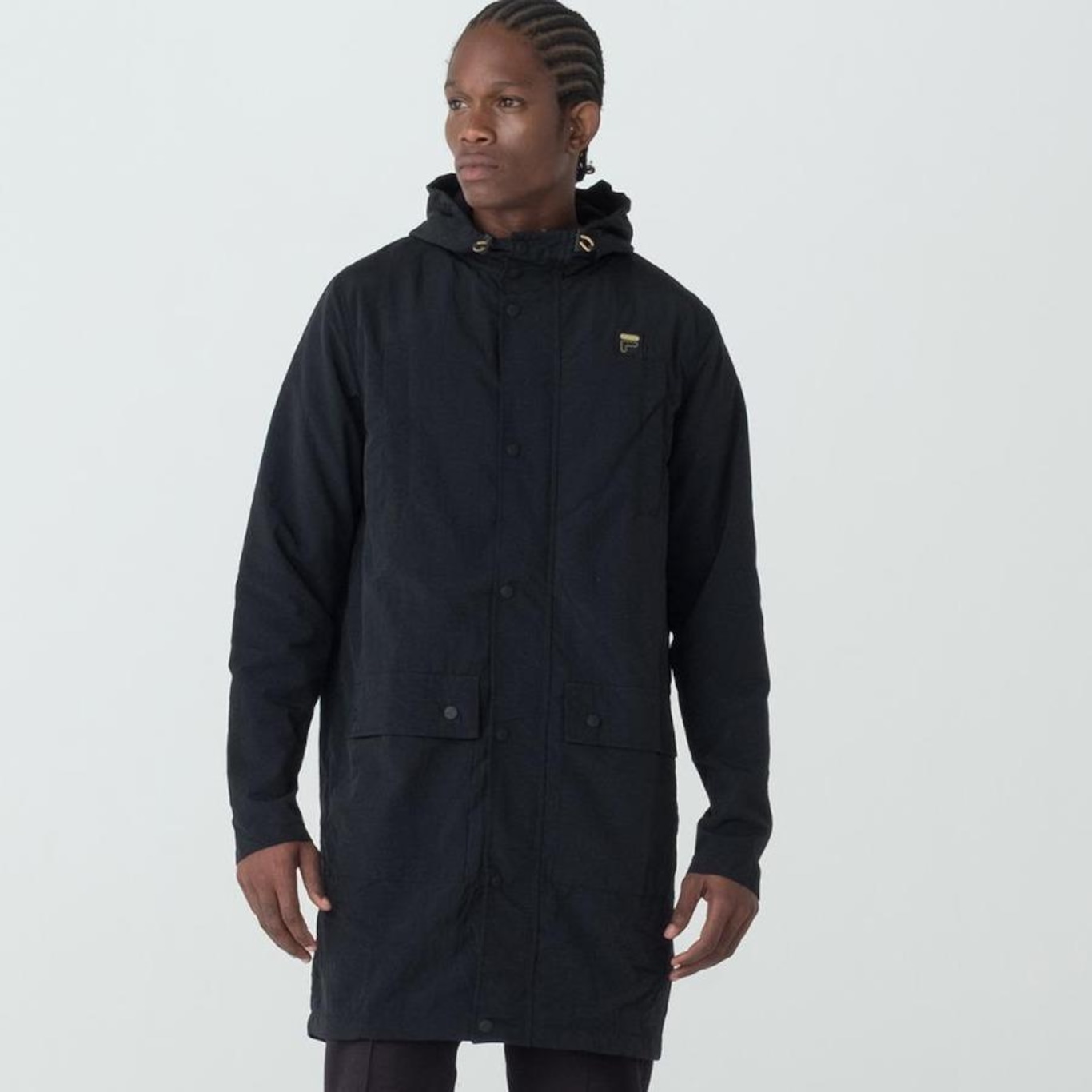 Blusão com Capuz Fila Pezza Parka - Masculino - Foto 1