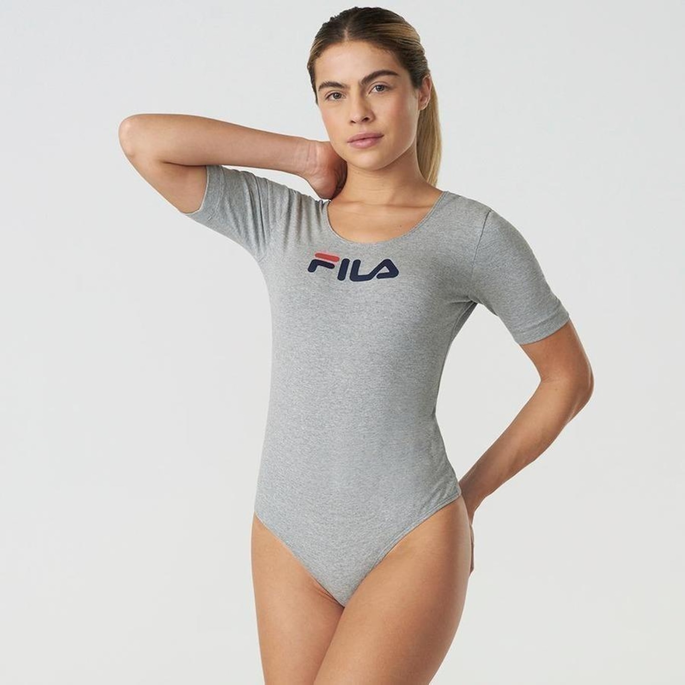 Body Fila Letter - Feminino - Foto 2