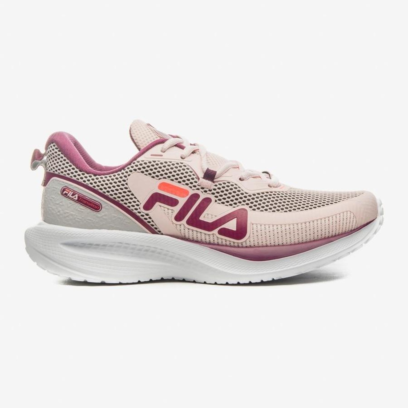 Tenis fila on sale feminino rosa 75