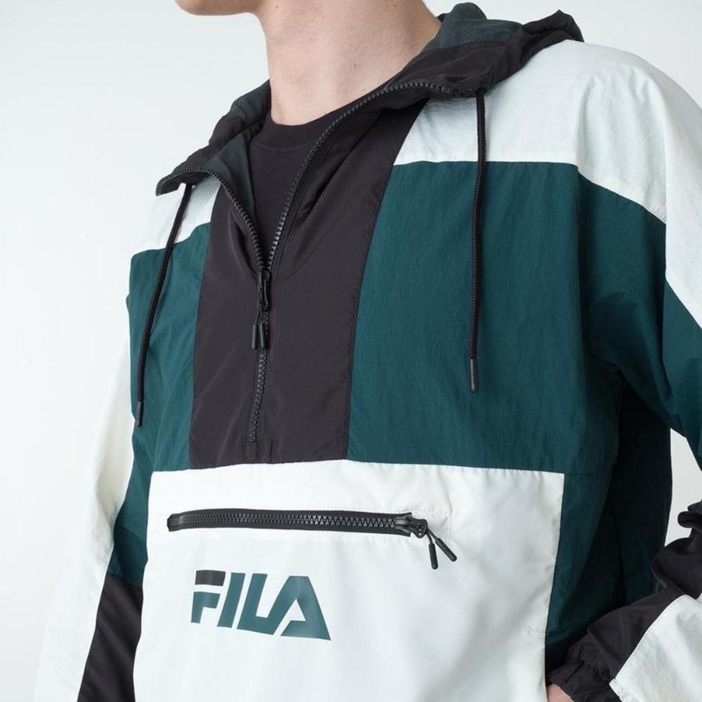 Jaqueta com Capuz Fila Anorak Wind - Masculina - Foto 5