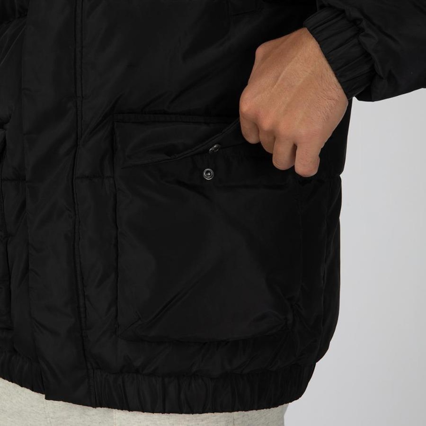 Jaqueta com Capuz Fila Cold Winter - Masculina - Foto 5