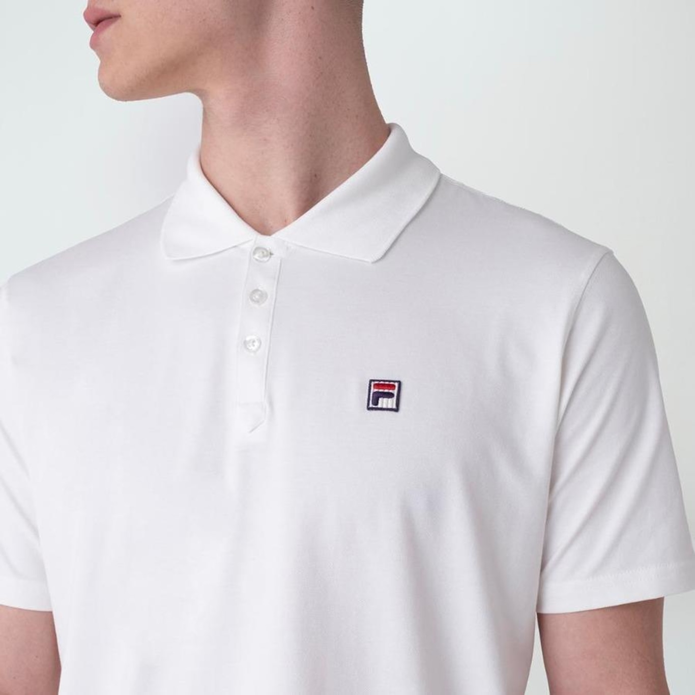 Camisa Polo Fila F-Box Pima - Masculina - Foto 4