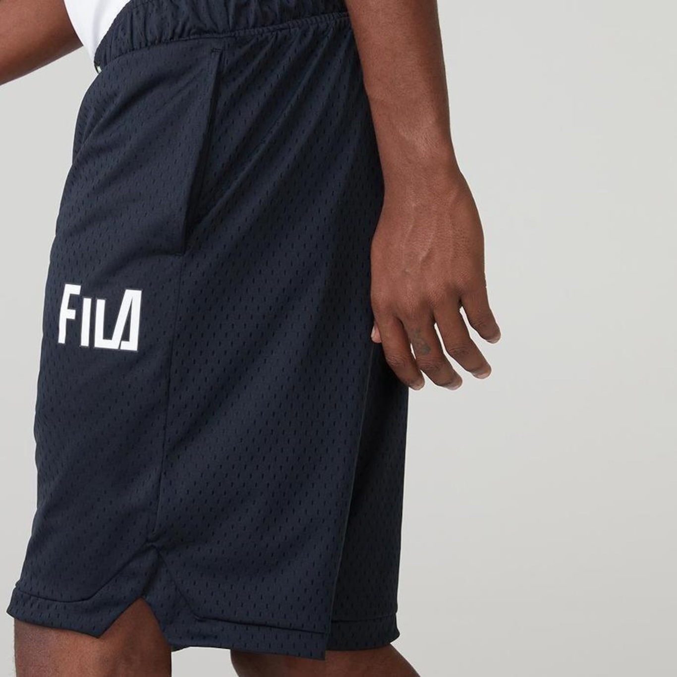 Bermuda Fila Street Hop Label - Masculina - Foto 4