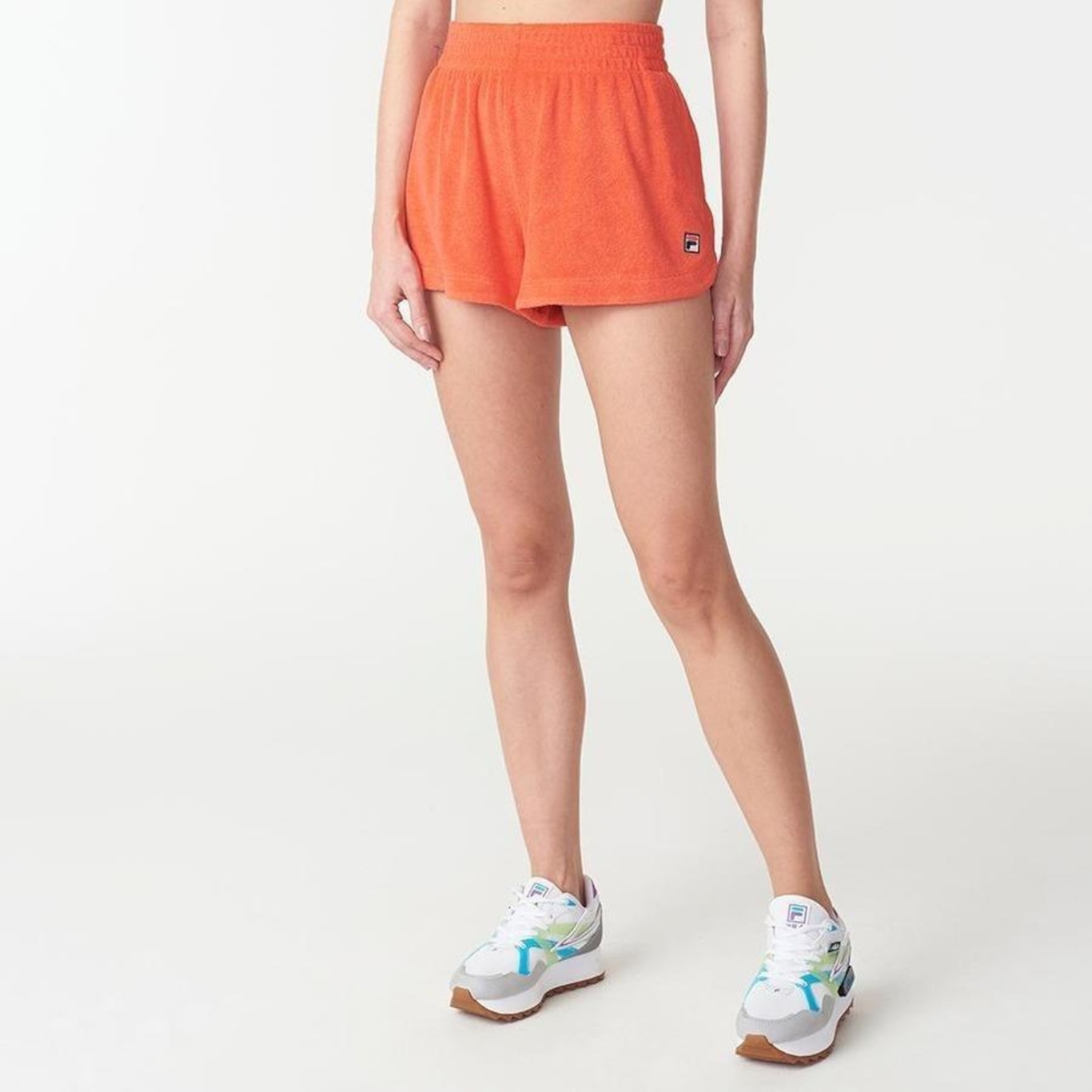 Shorts Fila Towel Dolce Vita - Feminino - Foto 4