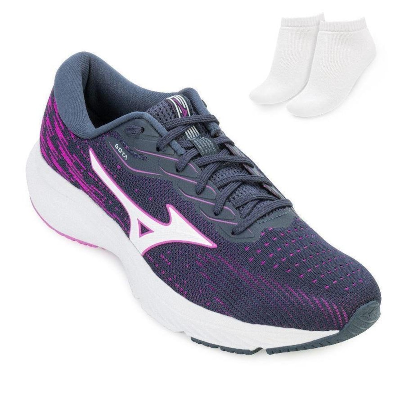 Tênis Mizuno Goya E Meia Mz23 - Feminino - Foto 1