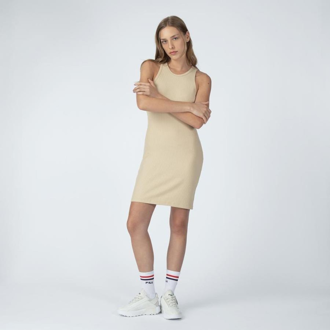 Vestido Fila FBox - Feminino - Foto 3