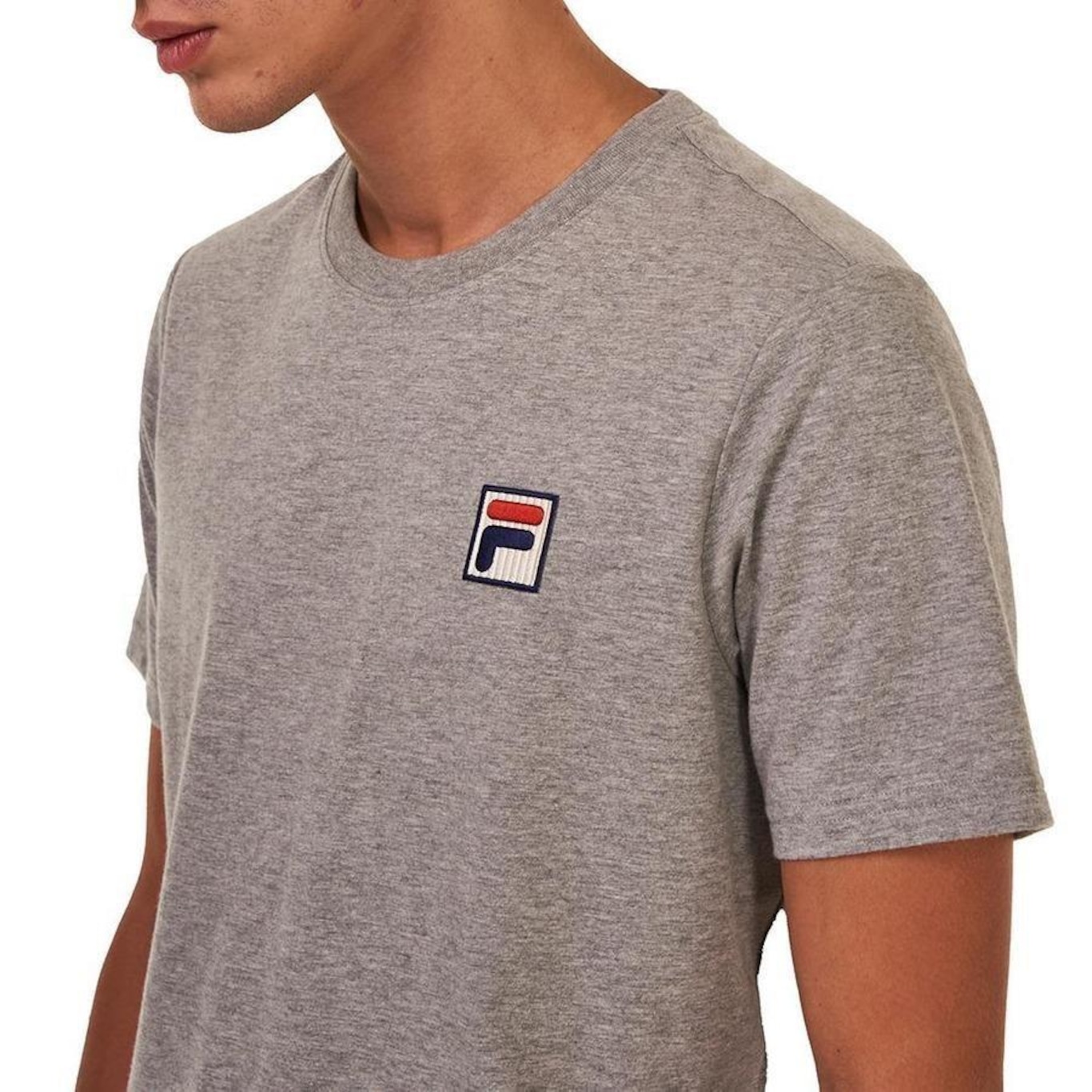 Camiseta Fila College - Masculina - Foto 1