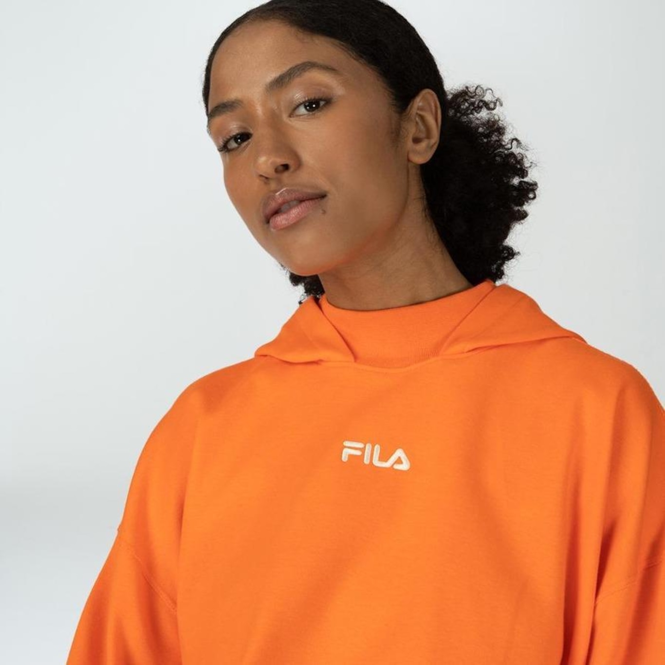 Blusão com Capuz Fila Italian Style - Feminino - Foto 1