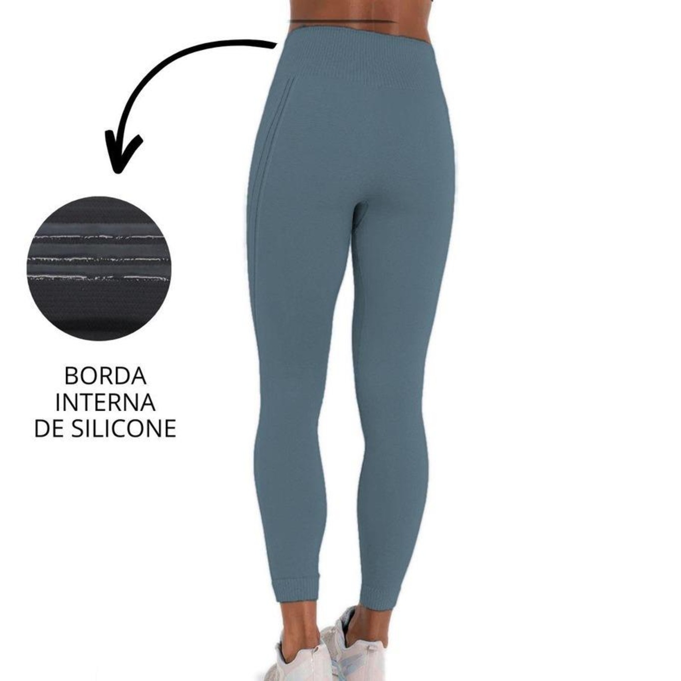 Legging Lupo Sport High Azul - Compre Agora