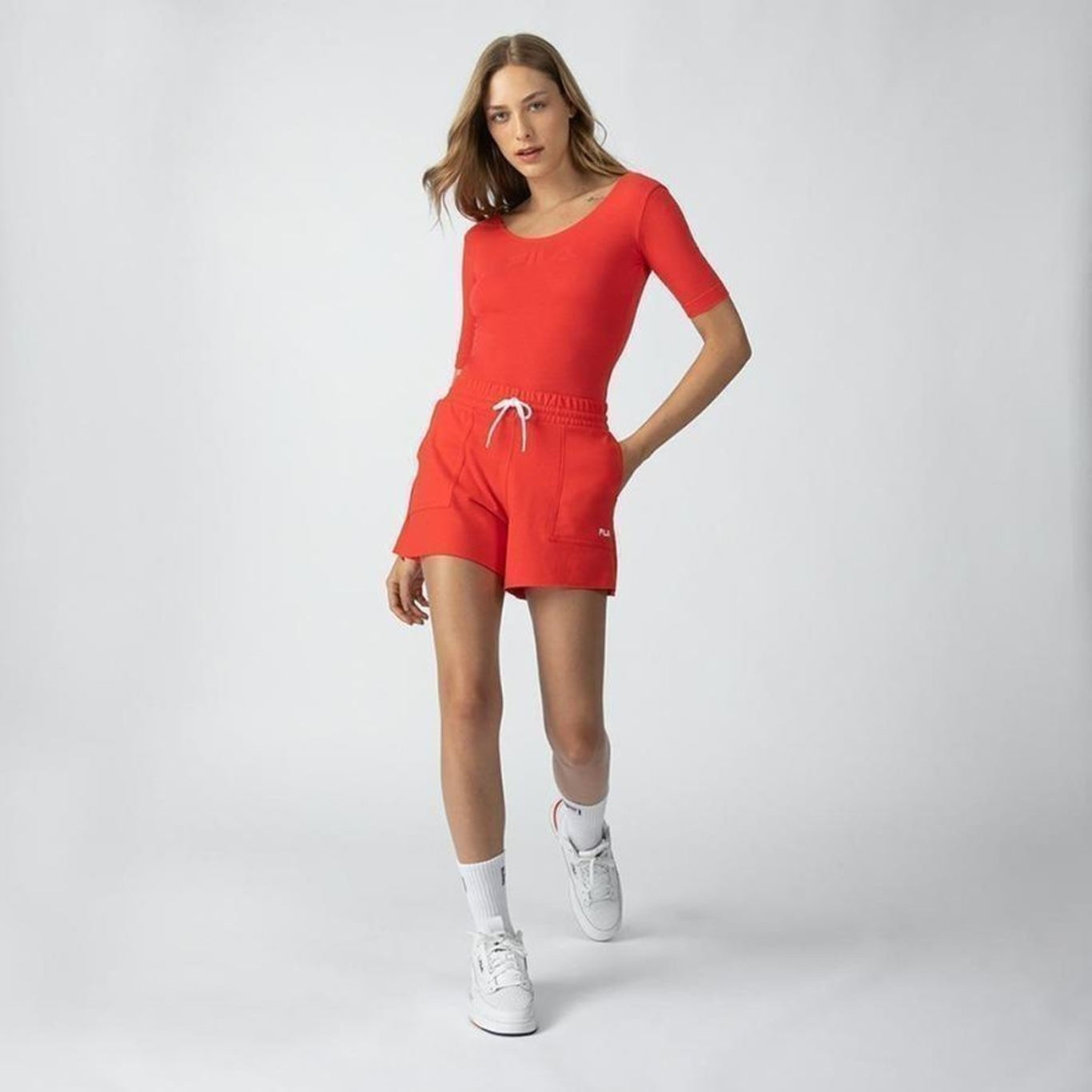 Body Fila Letter - Feminino - Foto 3