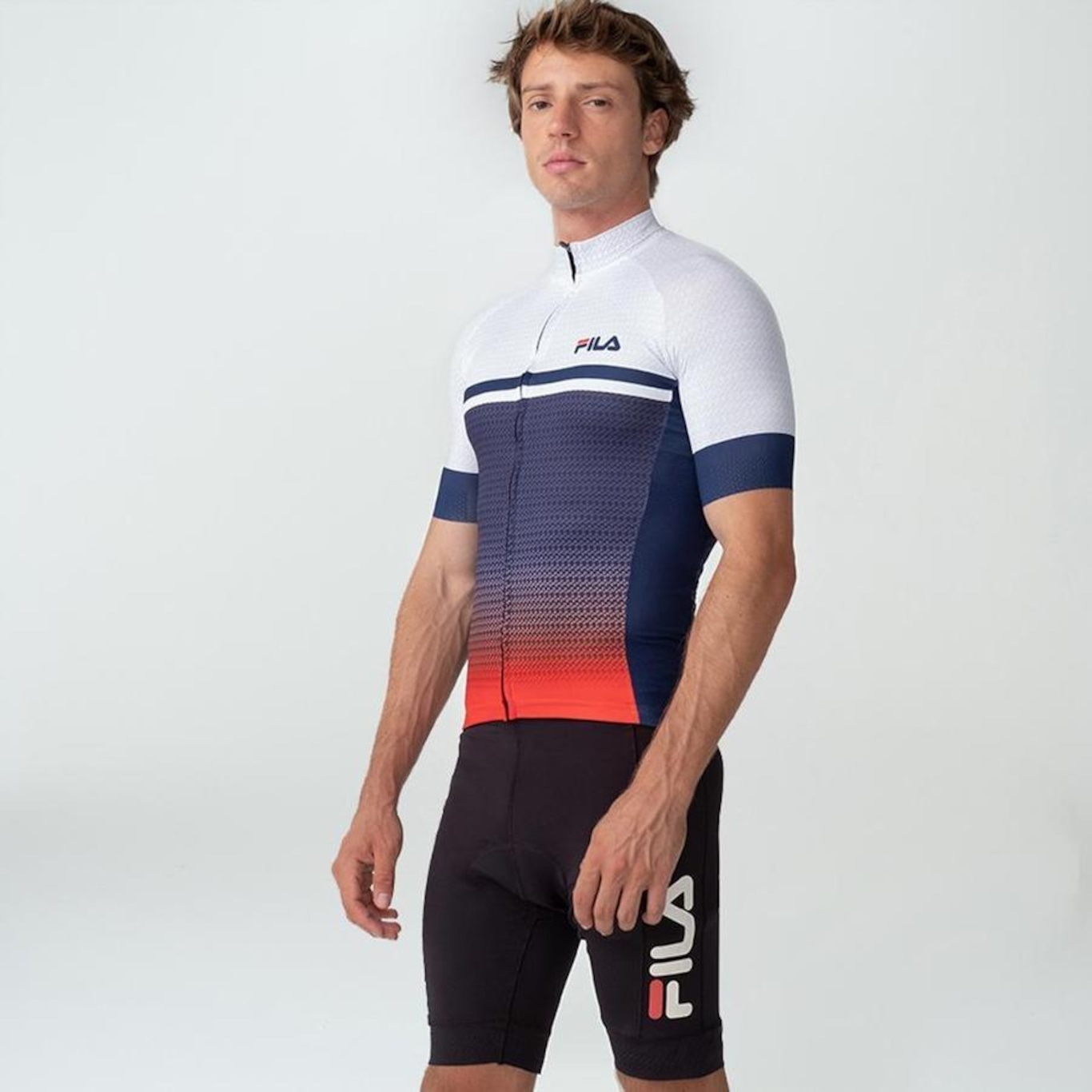 Camisa Fila Cycling - Masculina - Foto 1