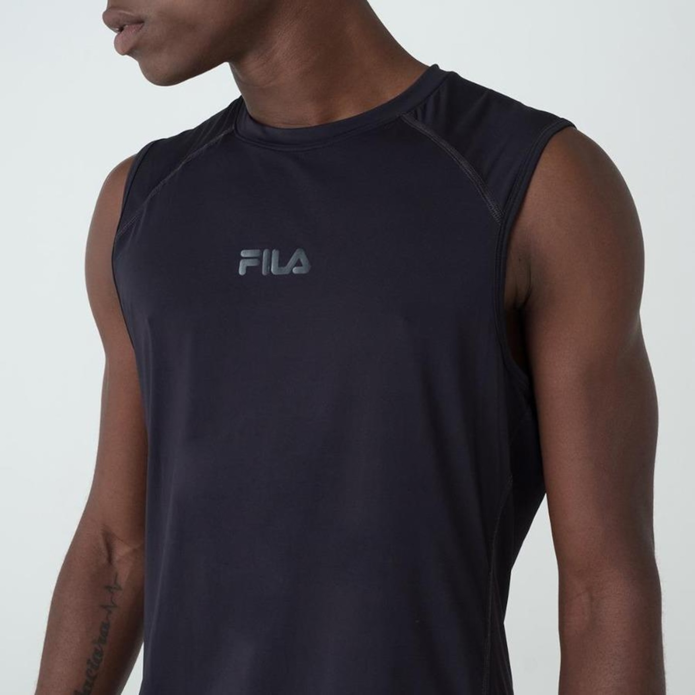 Camiseta sem Manga Fila Performa Eco - Masculina - Foto 3