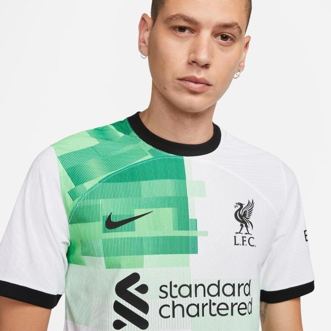 Camisa Liverpool Ii 2023/24 Jogador Nike - Masculina - Foto 4