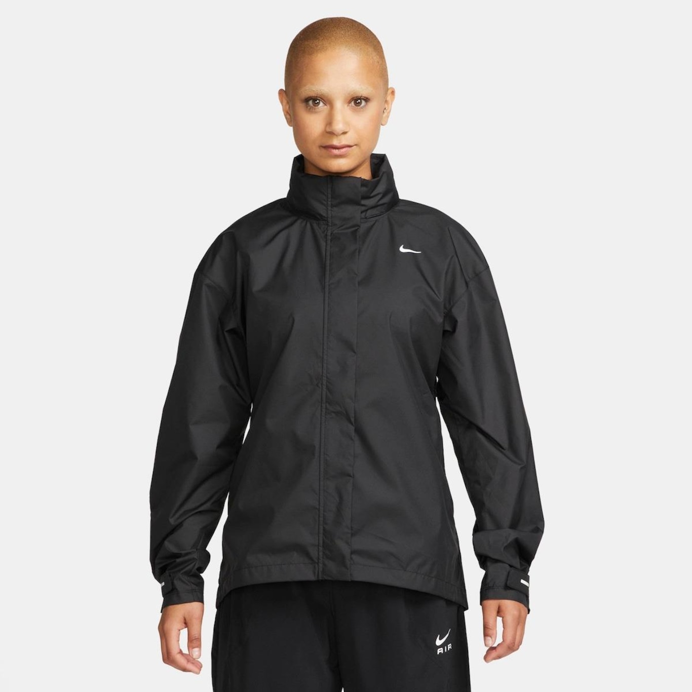 Jaqueta com Capuz Nike Fast Repes - Feminina - Foto 1