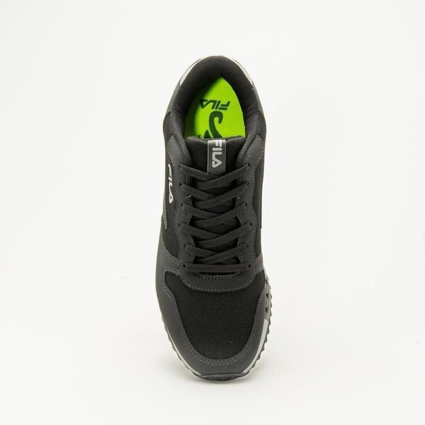 Fila Athletic Black and Green Shoes -Men's