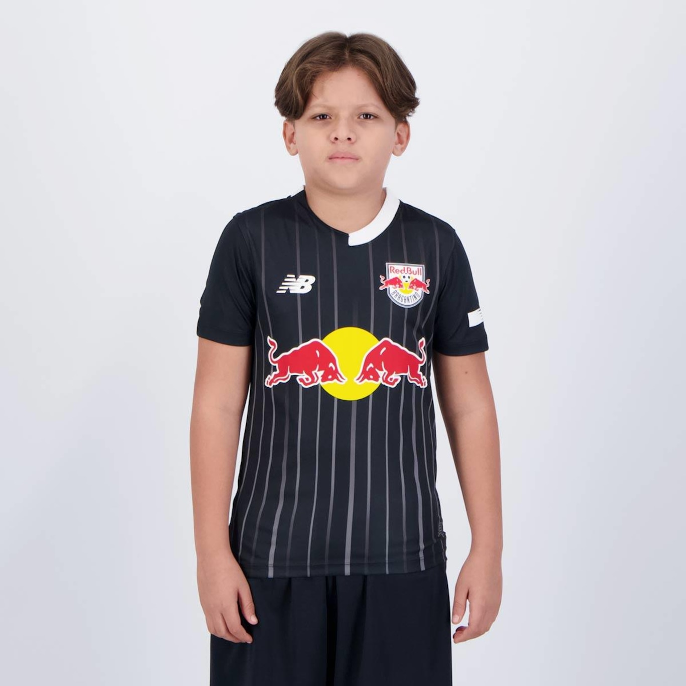 Camisa do Bragantino Red Bull Ii 2023 New Balance - Infantil - Foto 1