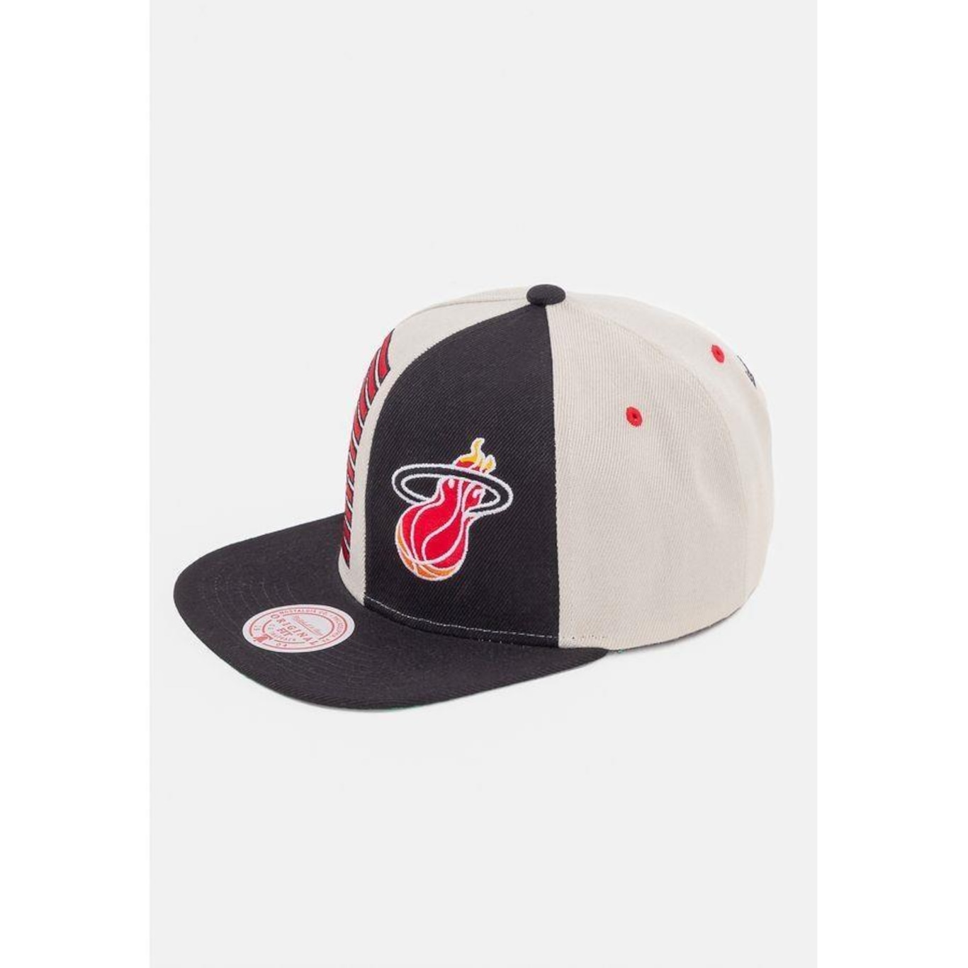 Boné Aba Reta Mitchell & Ness Miami Heat - Snapback - Adulto - Foto 4