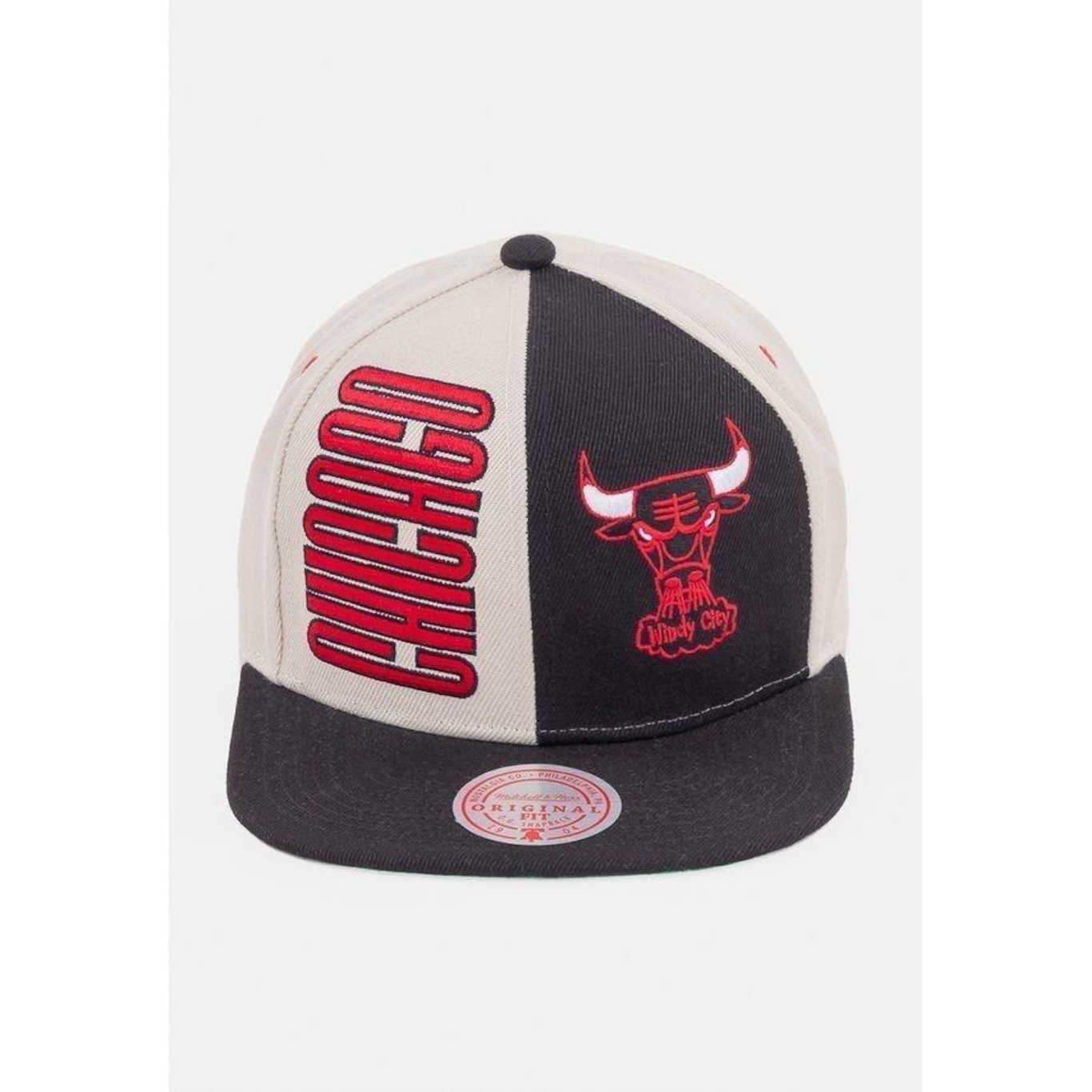 Boné Aba Reta Mitchell & Ness Chicago Bulls - Adulto - Foto 1