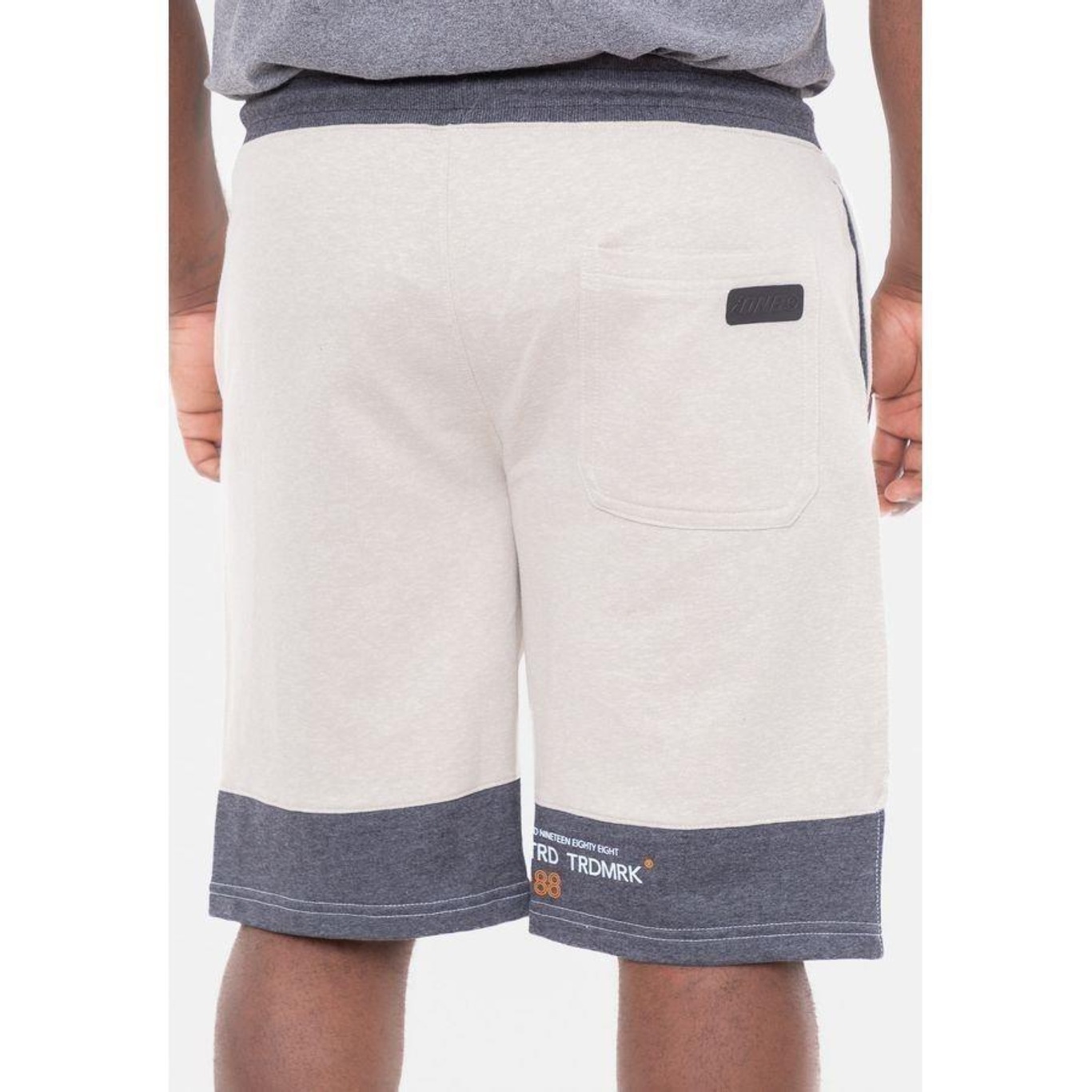 Bermuda Onbongo Moletom Plus Size - Masculina - Foto 3