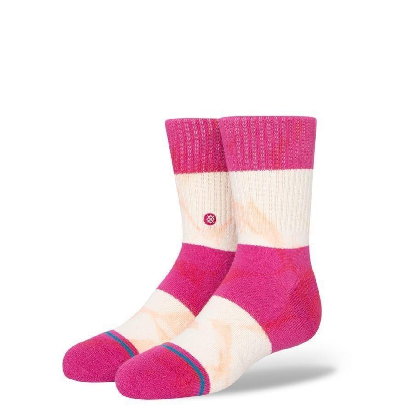 Meia Cano Médio Stance Assurance Kids Magenta - Infantil - Foto 1