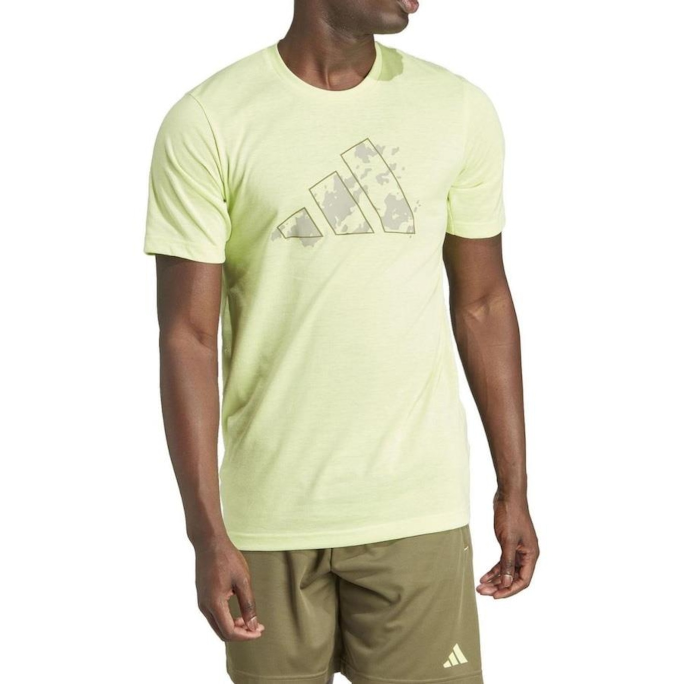 Camiseta adidas Treino Estampada Essentials Seasonal - Masculina - Foto 1