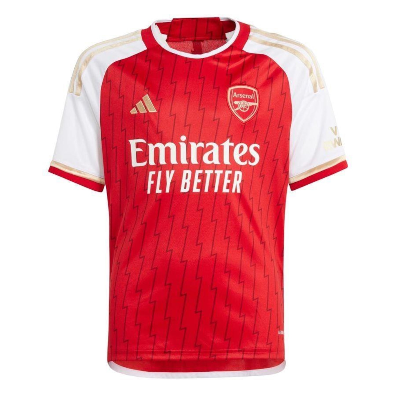 Camisa Arsenal I 23/24 adidas - Infantil - Foto 1