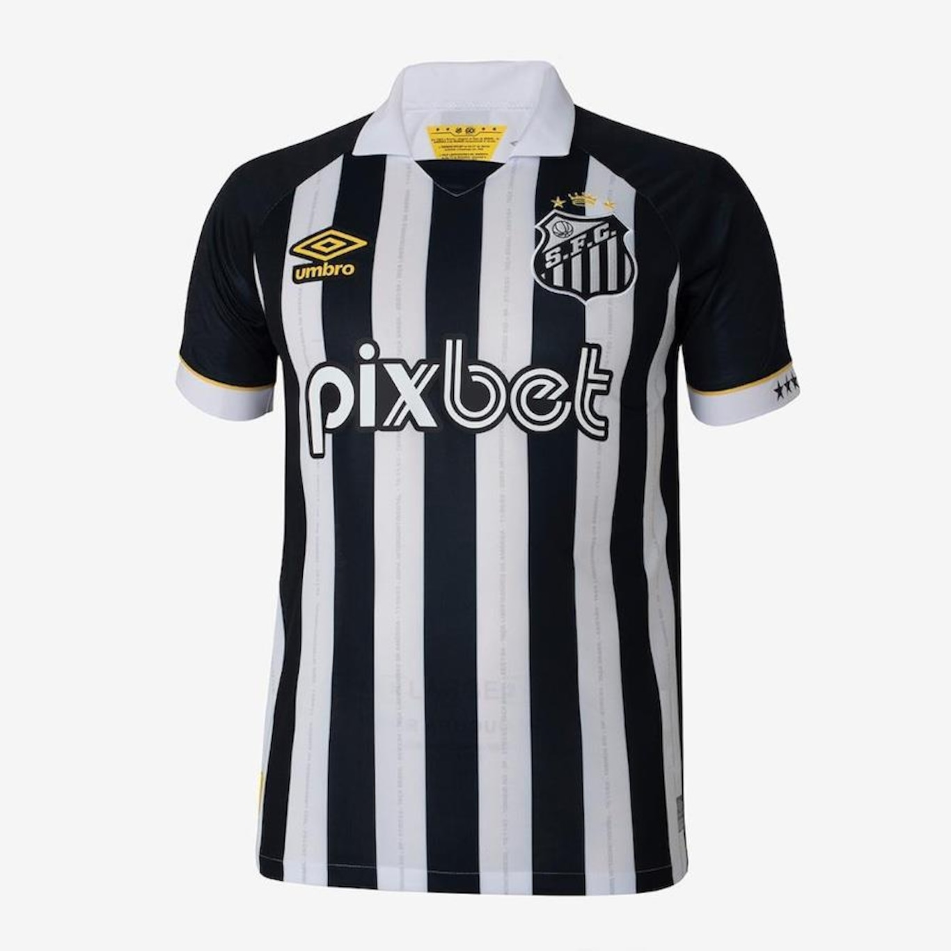 Camisa do Santos II 2023 Oficial Classic Umbro - Masculina - Foto 1