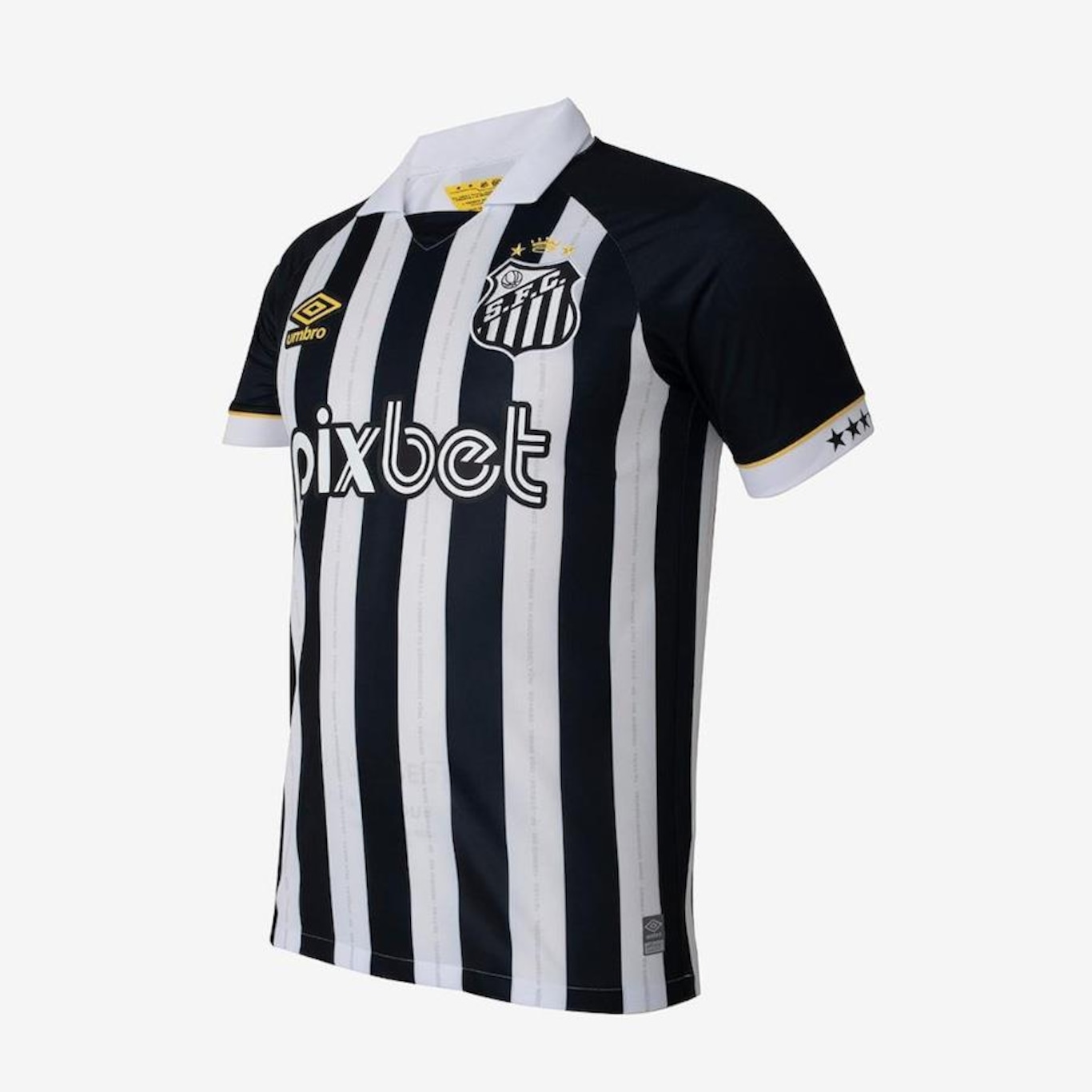 Camisa do Santos II 2023 Oficial Classic Umbro - Masculina - Foto 3