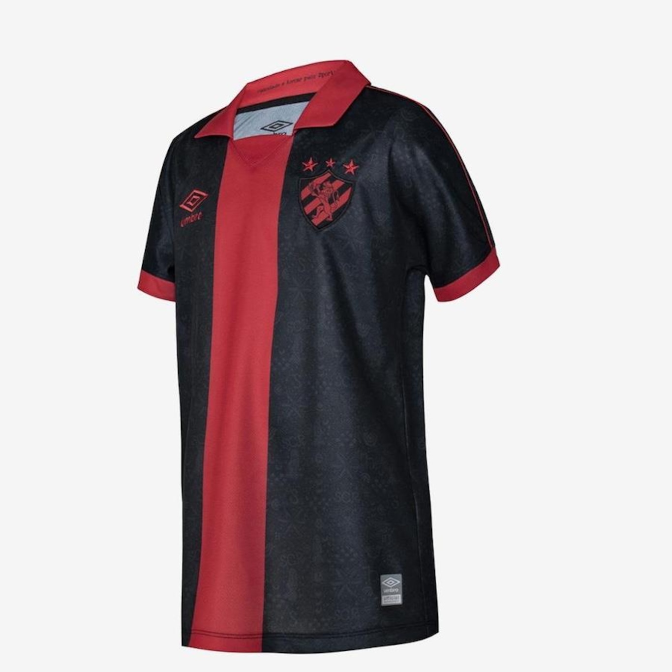 Camisa do Sport Iii 2023 Oficial Umbro - Infantil - Foto 2