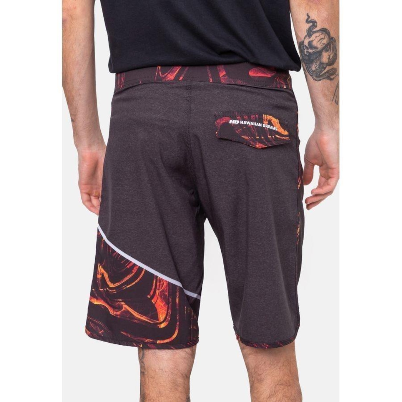 Bermuda Boardshort HD Abstract - Masculina - Foto 2