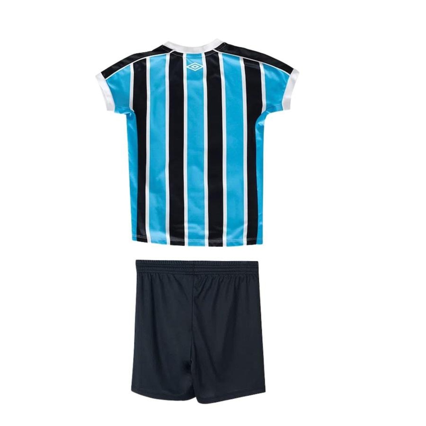 Kit do Grêmio Oficial L 2023 Umbro: Camisa + Calção - Infantil - Foto 2