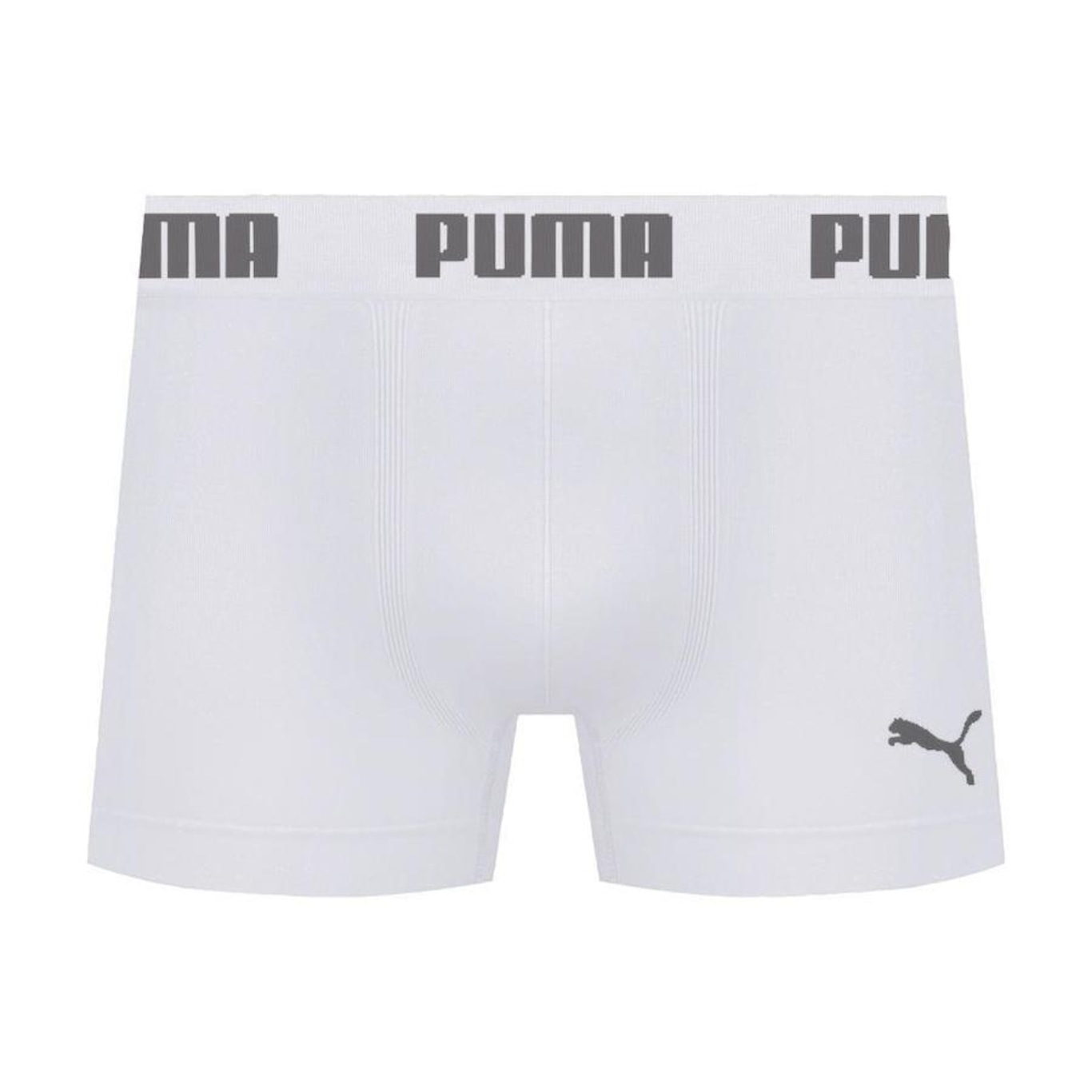 Kit Cuecas Boxer Puma Microfibra sem Costura - 2 unidades - Adulto - Foto 2