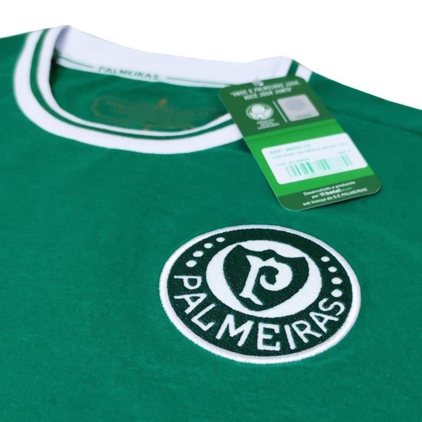 Camisa do Palmeiras Retrô 1973 Segunda Academia Betel - Masculina - Foto 3