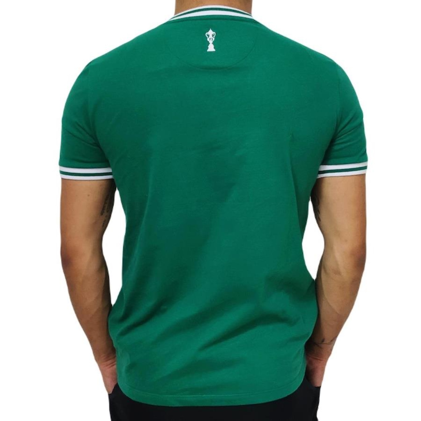 Camisa do Palmeiras Retrô 1973 Segunda Academia Betel - Masculina - Foto 5