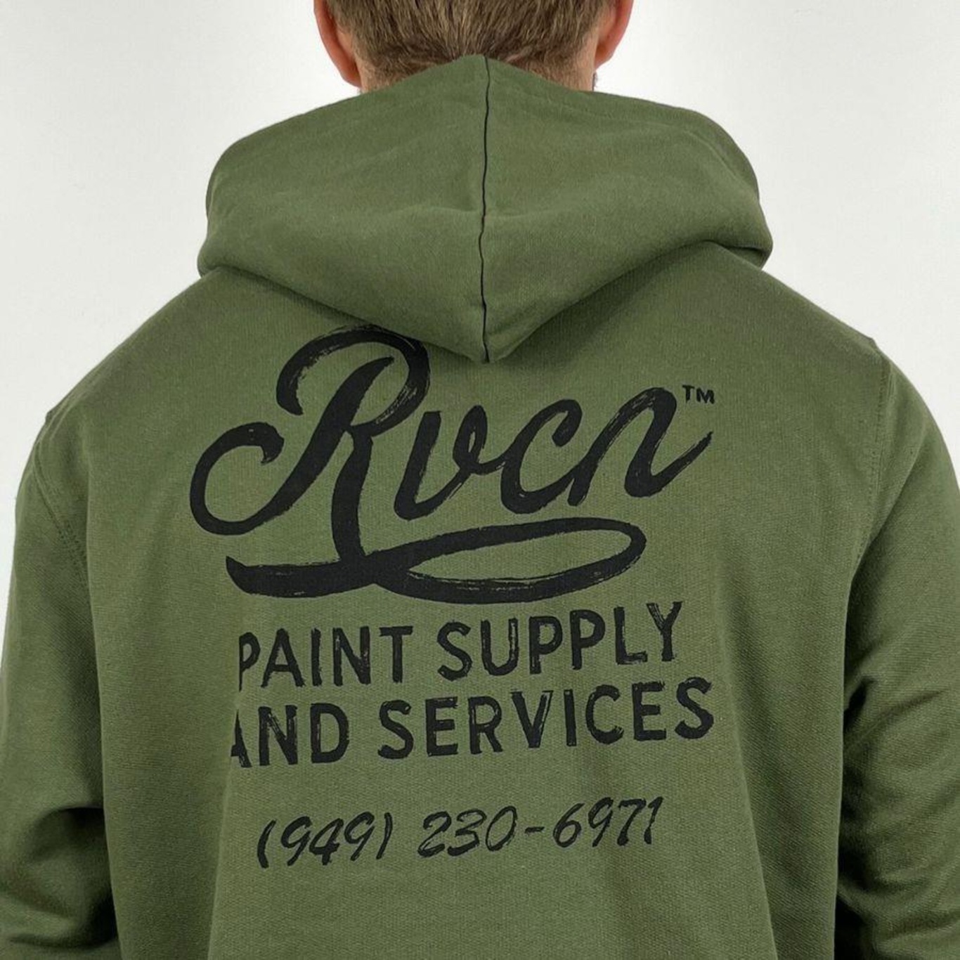 Blusão de Moletom com Capuz Rvca Paint Supply - Masculino - Foto 3