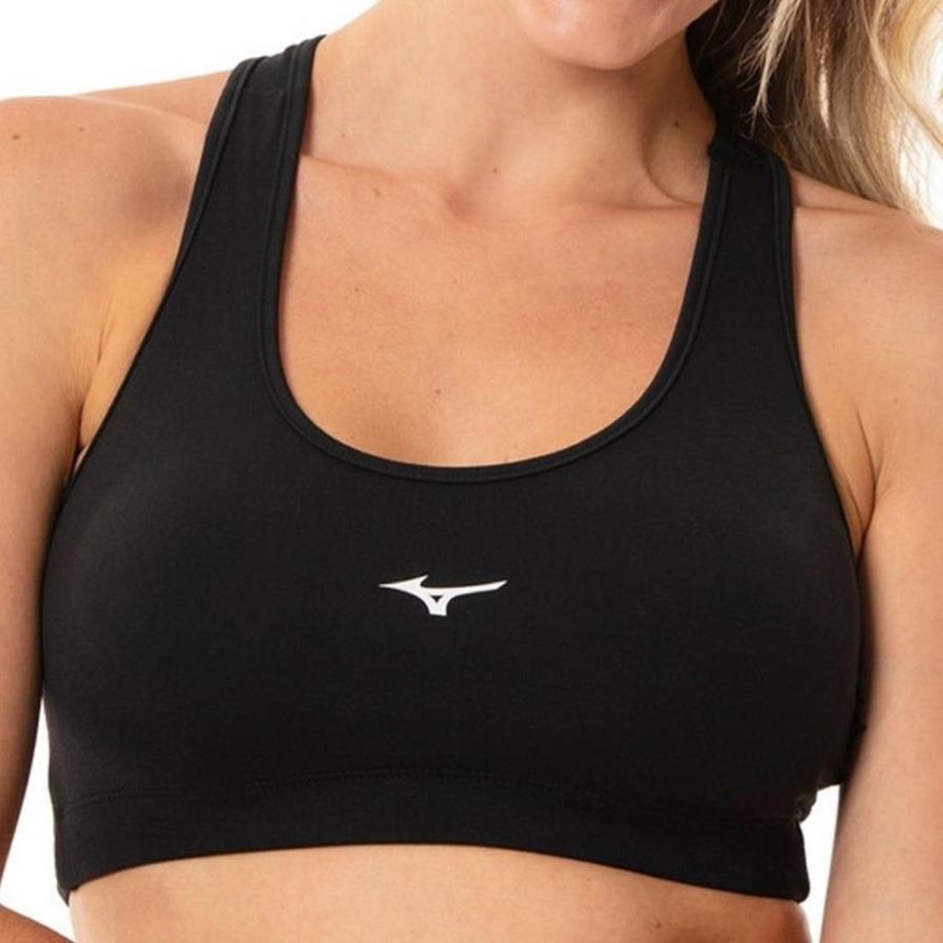 Top Fitness sem Bojo Mizuno Sportswear - Feminino - Foto 3