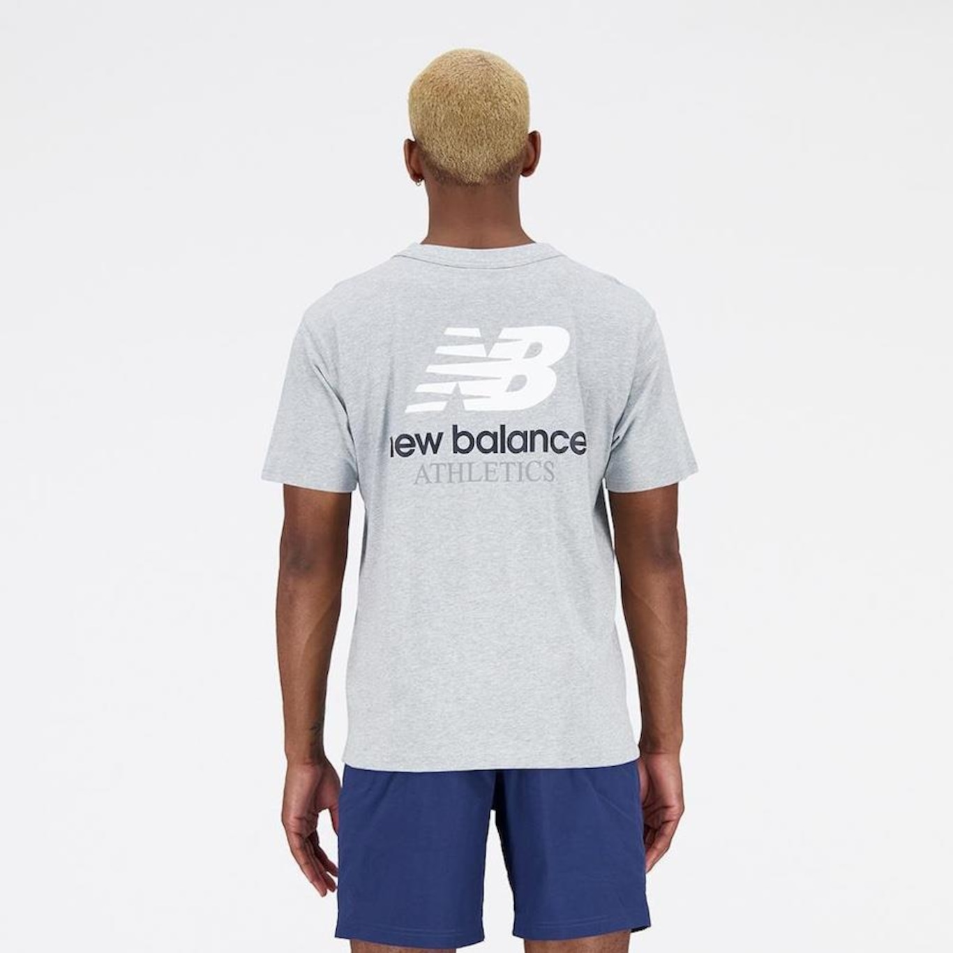 Camiseta New Balance Athletics Graphic - Masculina - Foto 5