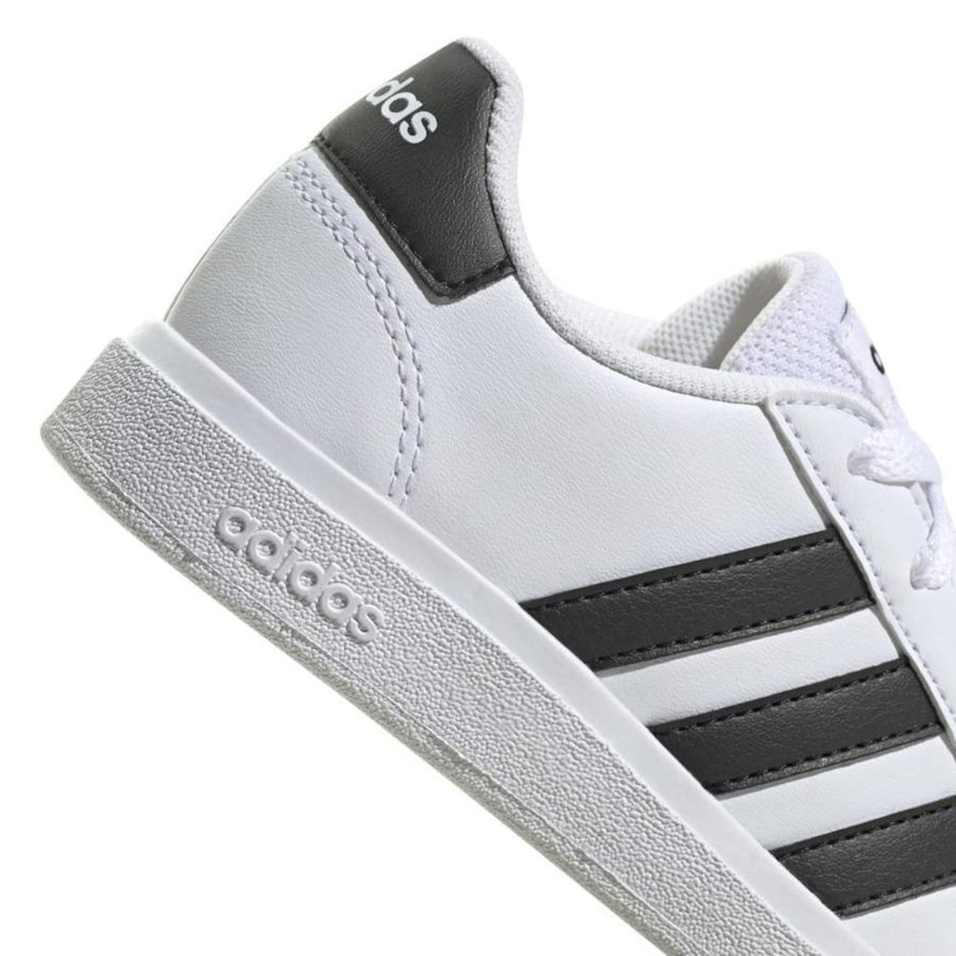 Tênis adidas Grand Court 2.0 - Infantil - Foto 3