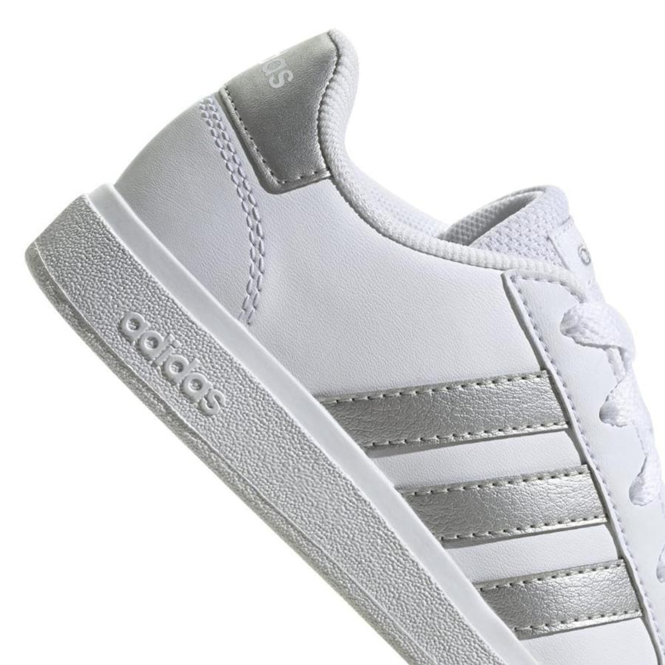 Tênis adidas Grand Court 2.0 - Infantil - Foto 2