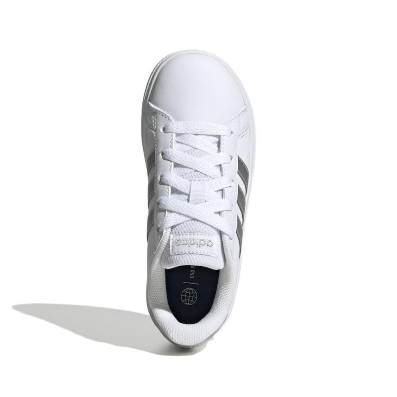 Tênis adidas Grand Court 2.0 - Infantil - Foto 3