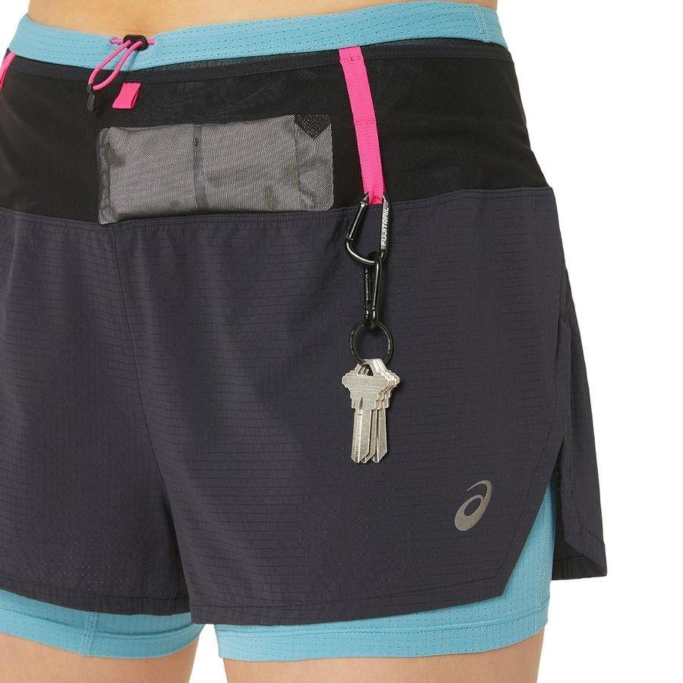 Shorts Asics Fujitrail - Feminino - Foto 5