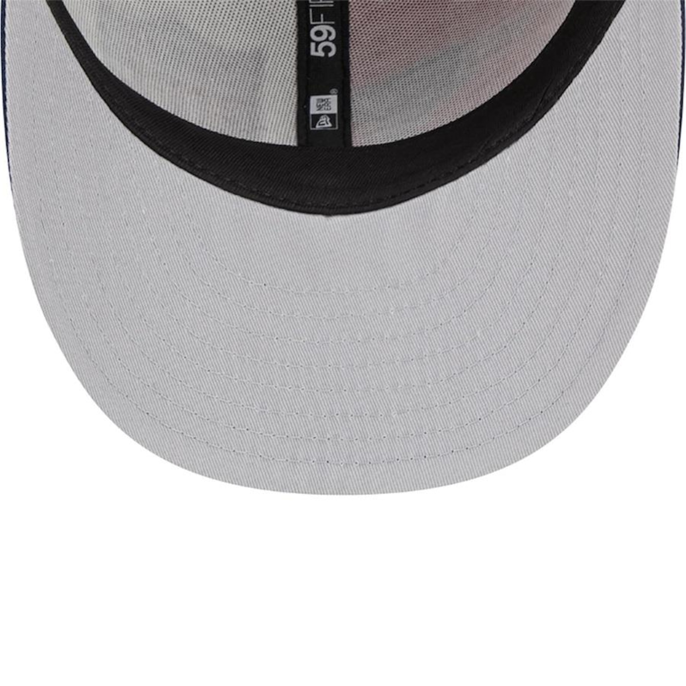 Boné Aba Curva New Era 59Fifty Fitted Low Profile New England Patriots Sideline 2023 - Fechado - Masculino - Foto 3