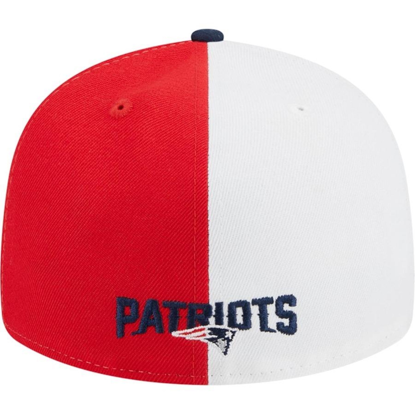 Boné Aba Curva New Era 59Fifty Fitted Low Profile New England Patriots Sideline 2023 - Fechado - Masculino - Foto 6