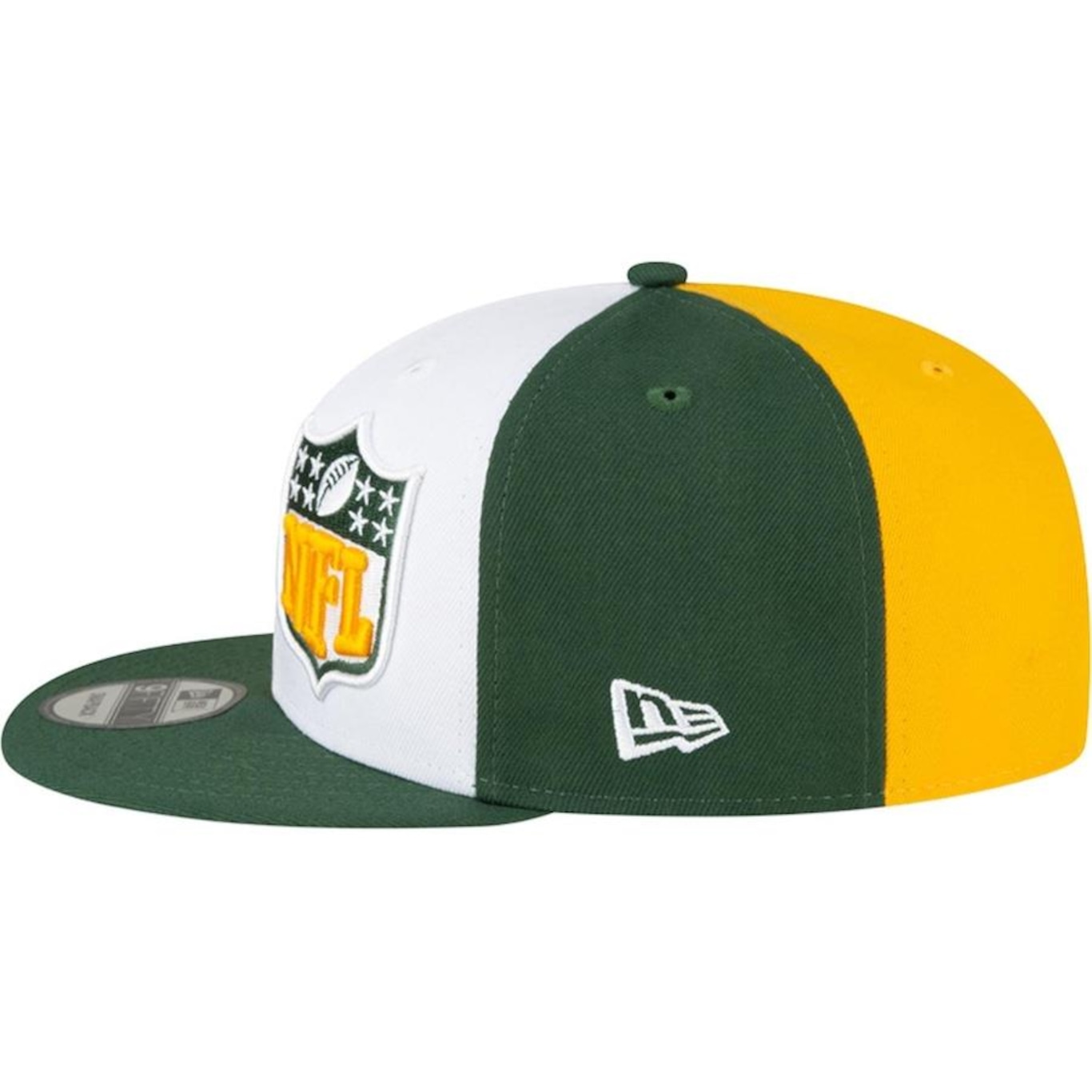 Boné Aba Reta New Era 9Fifty Green Bay Packers Sideline 2023 - Fechado - Masculino - Foto 2