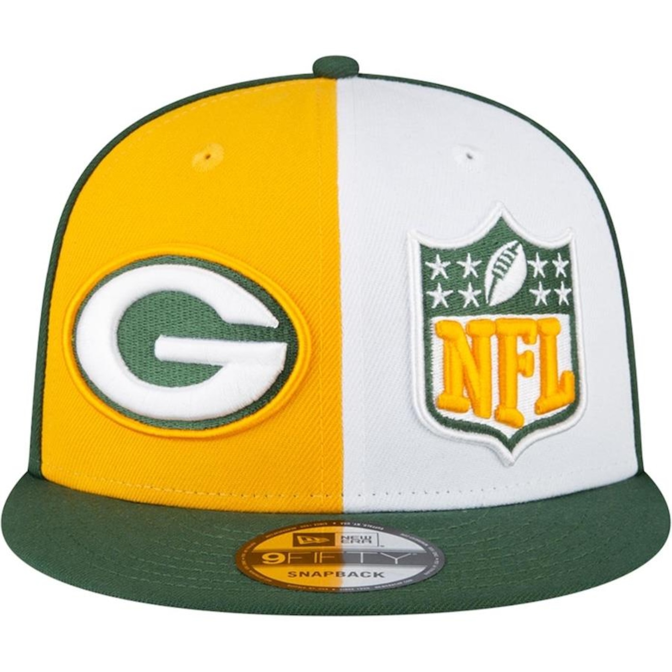 Boné Aba Reta New Era 9Fifty Green Bay Packers Sideline 2023 - Fechado - Masculino - Foto 4