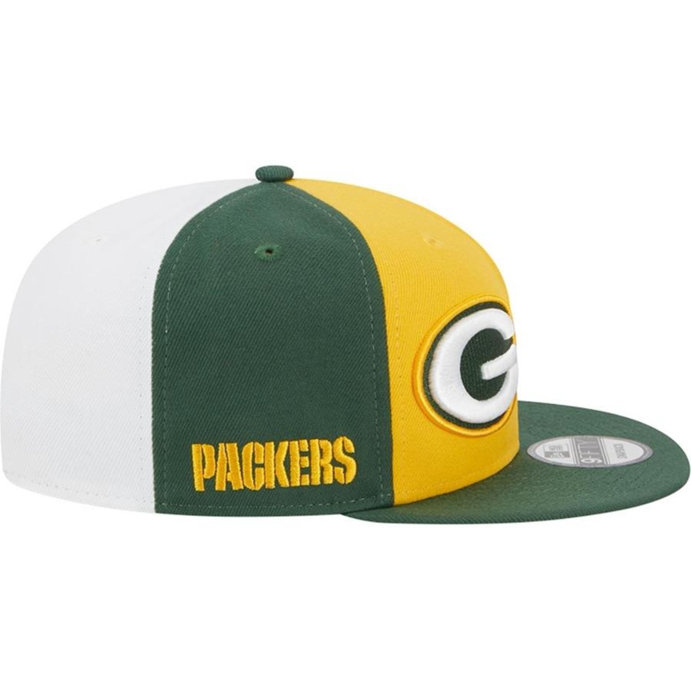 Boné Aba Reta New Era 9Fifty Green Bay Packers Sideline 2023 - Fechado - Masculino - Foto 6