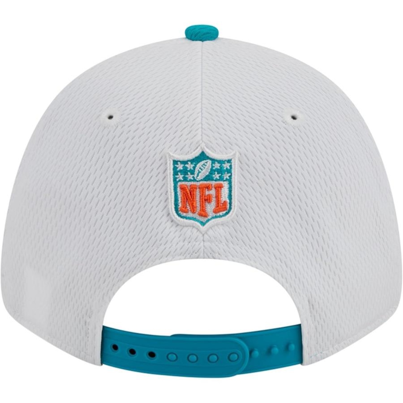 Boné Aba Curva New Era 9Forty Stretch Snap Miami Dolphins Sideline 2023 - Snapback - Masculino - Foto 3