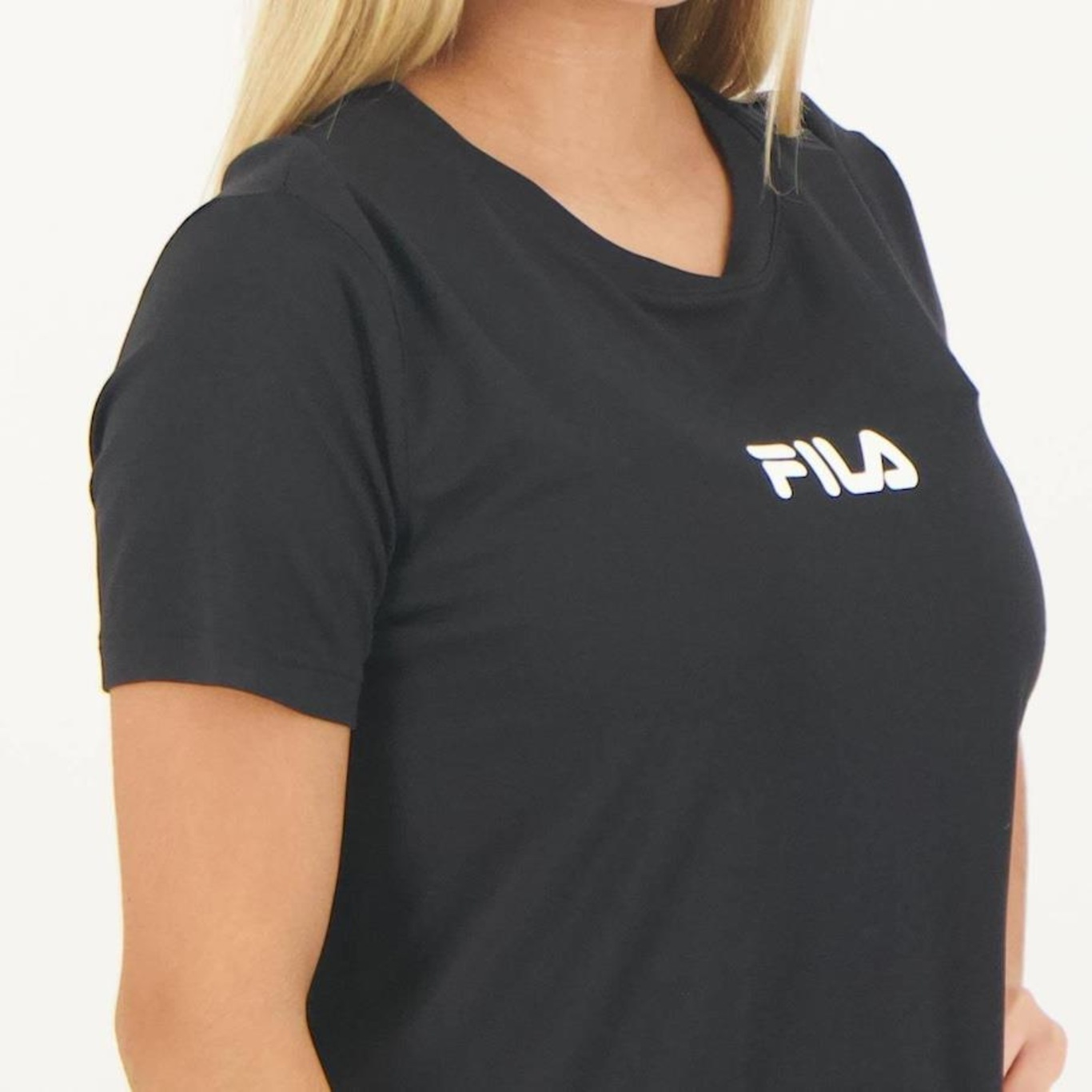 Camiseta Fila Letter Fit - Feminina - Foto 2