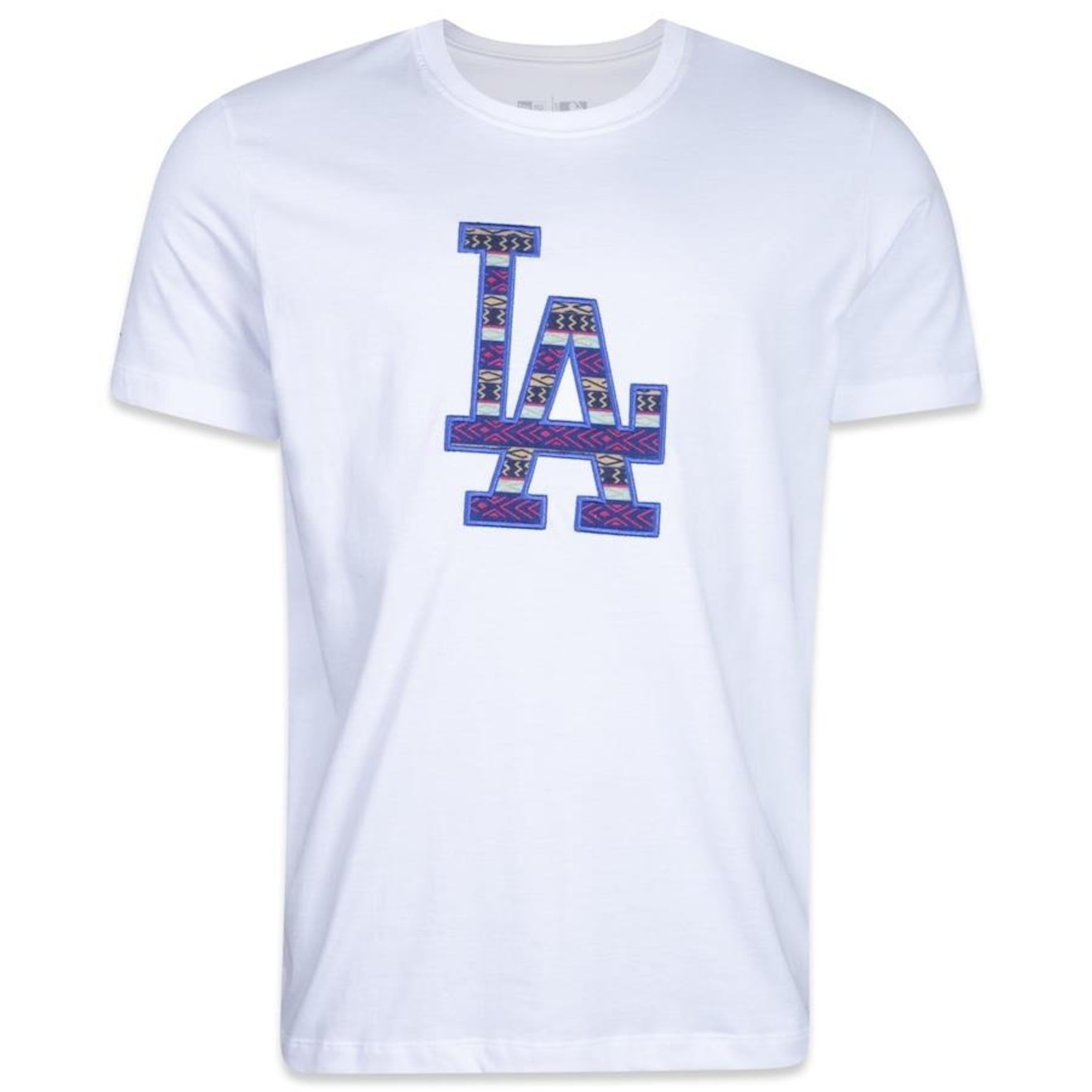 Camiseta New Era Mlb Los Angeles Dodgers Cultural Remixes Big Logo - Masculina - Foto 1