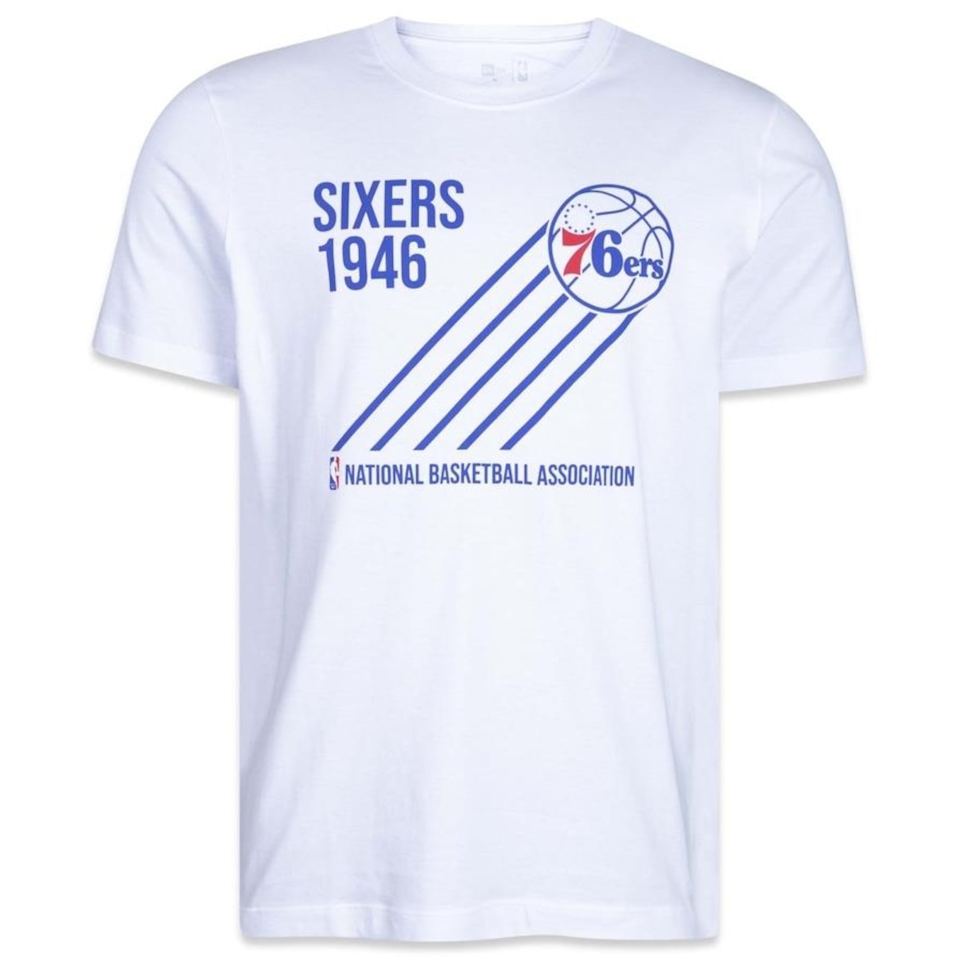 Camiseta New Era Nba Philadelphia 76Ers Core - Masculina - Foto 1